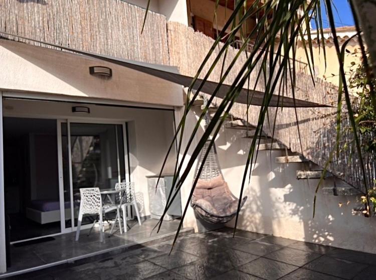 Plage A 400 M Studio Tout Confort Terrasse Clim Parking Hyeres Ngoại thất bức ảnh