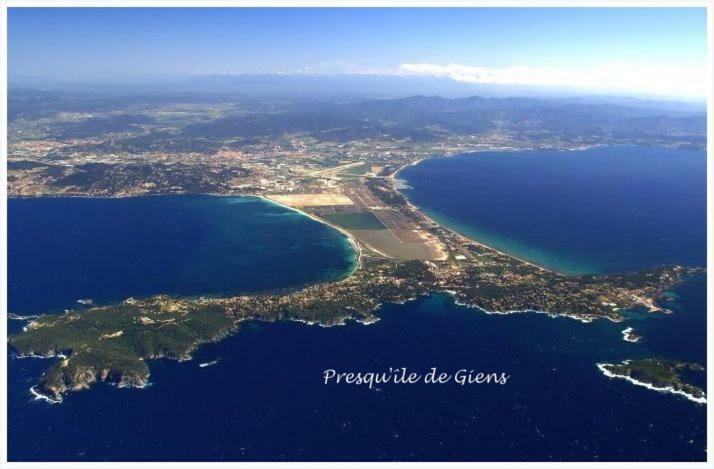 Plage A 400 M Studio Tout Confort Terrasse Clim Parking Hyeres Ngoại thất bức ảnh